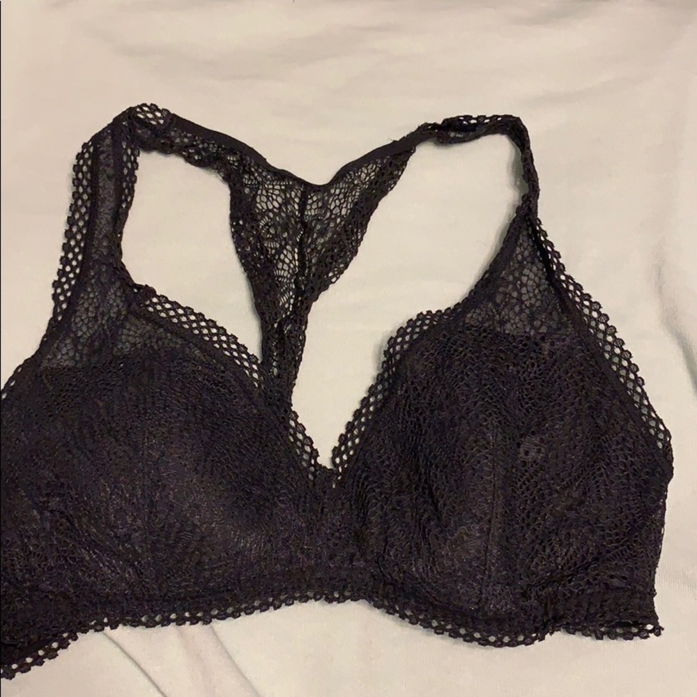 Black lace Victoria’s Secret bralet
